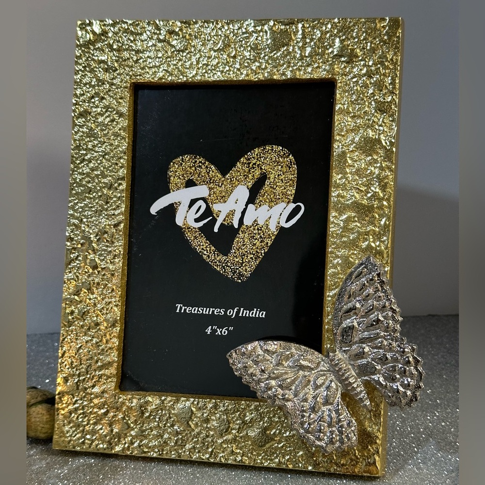 BEAUTIFUL BUTTERFLY PHOTO FRAME 4x6